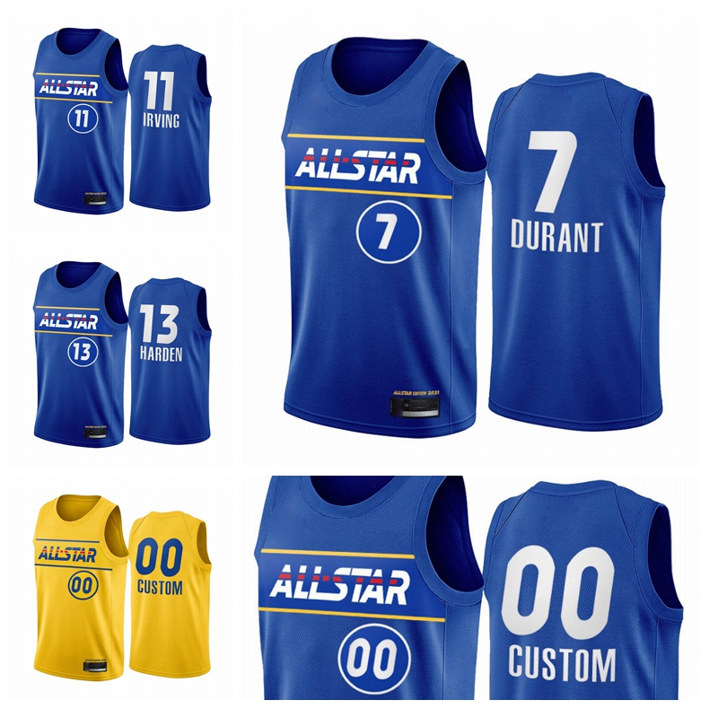2021 All-Star James 13 Harden Jersey Kevin 7 Durant 11 Irving Jersey Blue Eastern Conference Brooklyn Nets Men Basketball Uniform, Black;red
2021 All-Star James 13 Harden Jersey Kevin 7 Durant 11 Irving Jersey Blue Eastern Conference Brooklyn Nets Men Basketball Uniform, Black;red