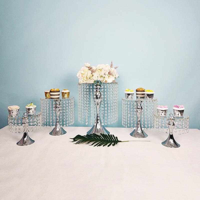 Other Bakeware 5pcs Gold Or Silver Crystal Macaron Round Cake Stand Acrylic Tray Birthday Wedding Display Rack Decorating Tools
Other Bakeware 5pcs Gold Or Silver Crystal Macaron Round Cake Stand Acrylic Tray Birthday Wedding Display Rack Decorating Tools