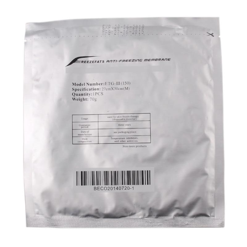 Antifreeze Membrane 27*30CM 34*42CM Antifreezing Membrane Anti-freezing Membrane Pad for CryoTherapy
Antifreeze Membrane 27*30CM 34*42CM Antifreezing Membrane Anti-freezing Membrane Pad for CryoTherapy