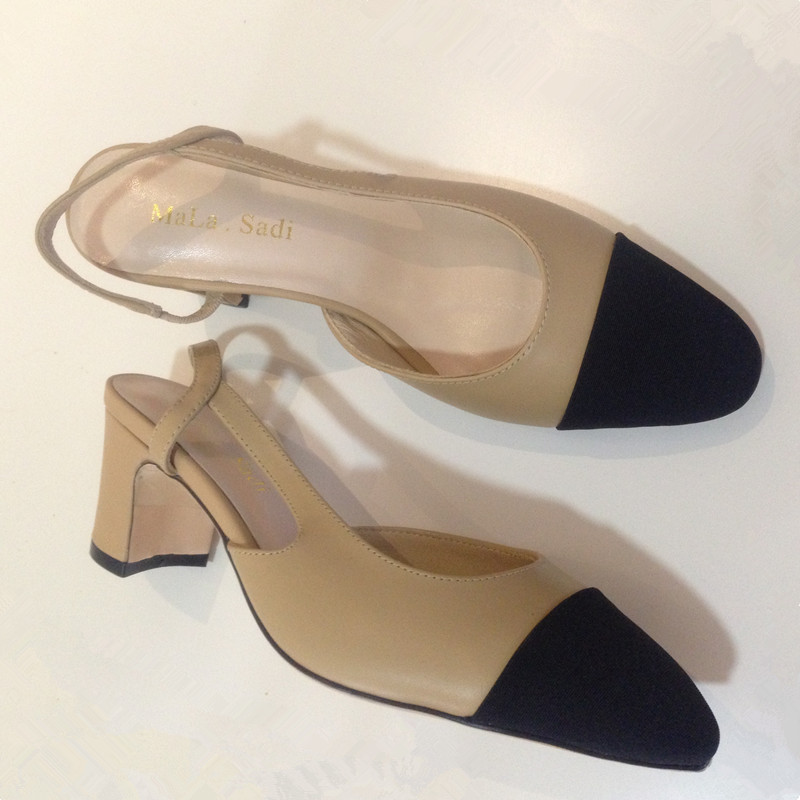Factory Direct Big sales Office Lady Pumps Fashion Sandals Kitten Heels Women Summer Black White Colors Soft Genuine leather Back Strap Dress Shoes Size 35-41, Brown
Factory Direct Big sales Office Lady Pumps Fashion Sandals Kitten Heels Women Summer Black White Colors Soft Genuine leather Back Strap Dress Shoes Size 35-41, Brown