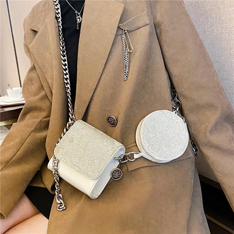 2 Pcs/set Hot Diamond Bag Women Handbag Luxury Design Crossbody Bag Shoulder Purses Ladies Pu Leather Pouch, Black
2 Pcs/set Hot Diamond Bag Women Handbag Luxury Design Crossbody Bag Shoulder Purses Ladies Pu Leather Pouch, Black
