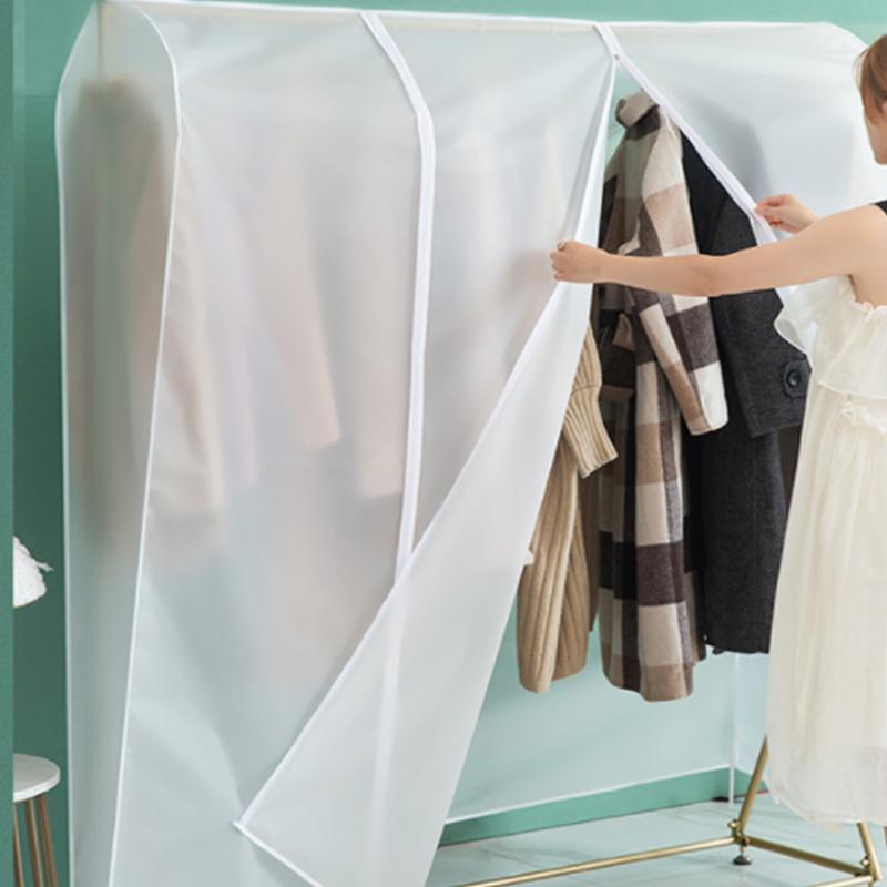 Clothing & Wardrobe Storage 90*50*150CM Transparent Square Full Cover For Floor-standing Drying Rack Clothes Garment Coat Dust Moisture Proo
Clothing & Wardrobe Storage 90*50*150CM Transparent Square Full Cover For Floor-standing Drying Rack Clothes Garment Coat Dust Moisture Proo