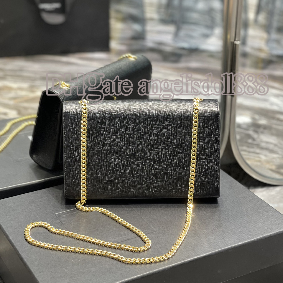 Luxury designers black calfskin caviar chain bag top quality small purses wallet kate genuine leather fashion cross body womens shoulder bags with box 24cm, Contact us
Luxury designers black calfskin caviar chain bag top quality small purses wallet kate genuine leather fashion cross body womens shoulder bags with box 24cm, Contact us