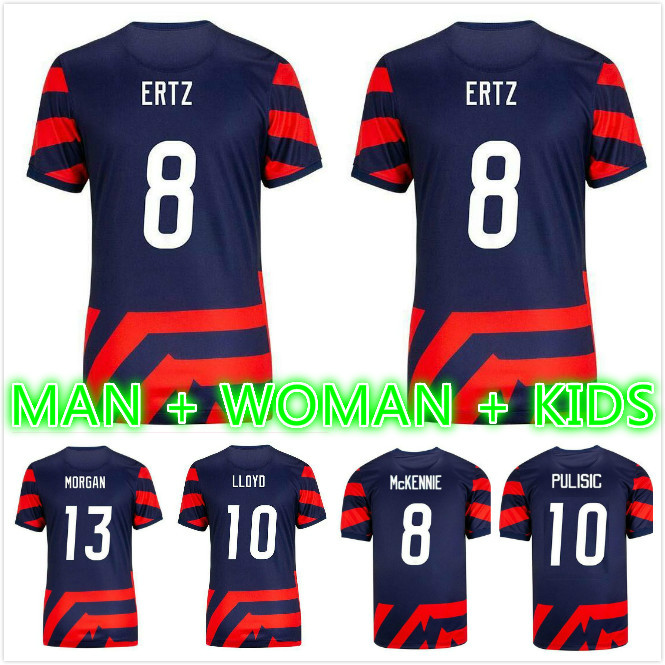 2021 Women Men kids kit PULISIC MUSAH LLOYD soccer jersey Dest Retro McKennie America Reyna Adams ERTZ BRADLEY United States ALTIDORE 21 22, Black;yellow
2021 Women Men kids kit PULISIC MUSAH LLOYD soccer jersey Dest Retro McKennie America Reyna Adams ERTZ BRADLEY United States ALTIDORE 21 22, Black;yellow