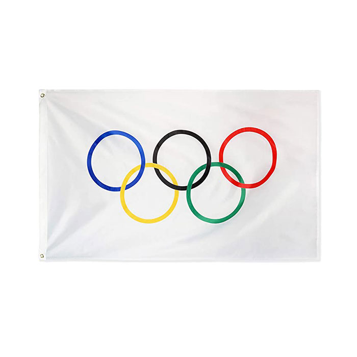 Olympics Game Logo Flag 3x5Ft Double Stitching Decoration Banner 90x150cm Sports Festival Polyester Digital Printed Wholesale
Olympics Game Logo Flag 3x5Ft Double Stitching Decoration Banner 90x150cm Sports Festival Polyester Digital Printed Wholesale