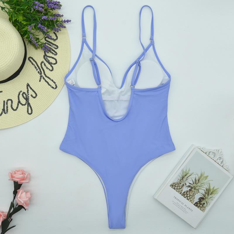 Sexy Bikin Neon Green Pink Sexy One Piece Swimsuit Women Swimwear Female Bather Bathing Suit Swim Lady swimsuit