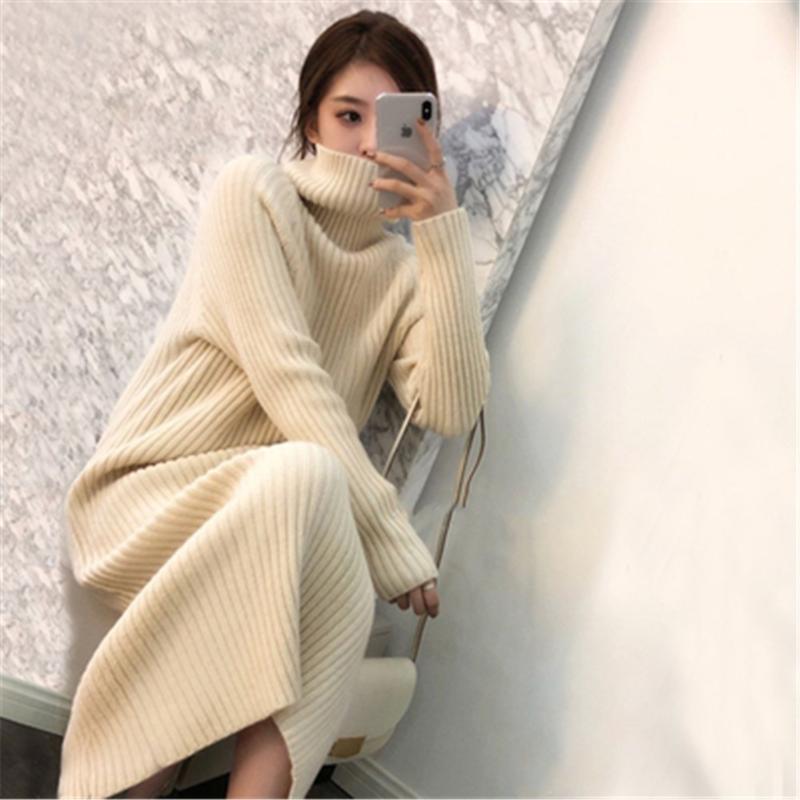 Casual Dresses Women's Turtleneck Long Sweater 2022 Autumn And Winter Loose Thickened Dress Slimming Basic Shirt Knee-length, Black;gray
Casual Dresses Women's Turtleneck Long Sweater 2022 Autumn And Winter Loose Thickened Dress Slimming Basic Shirt Knee-length, Black;gray