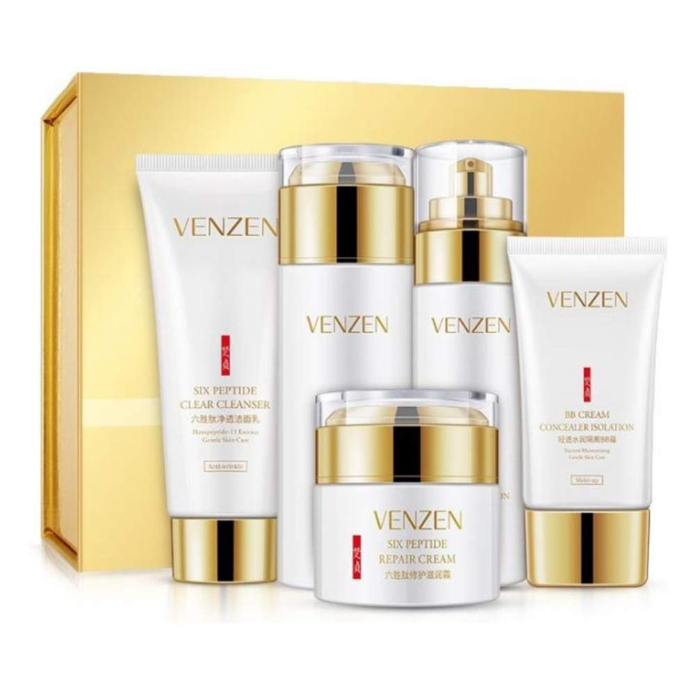 Six Peptide Conditioning Skin Care Balance Water Natural Moisture Toner Set Cleanser Hydro Emulsion BB Cream 6PCS
Six Peptide Conditioning Skin Care Balance Water Natural Moisture Toner Set Cleanser Hydro Emulsion BB Cream 6PCS