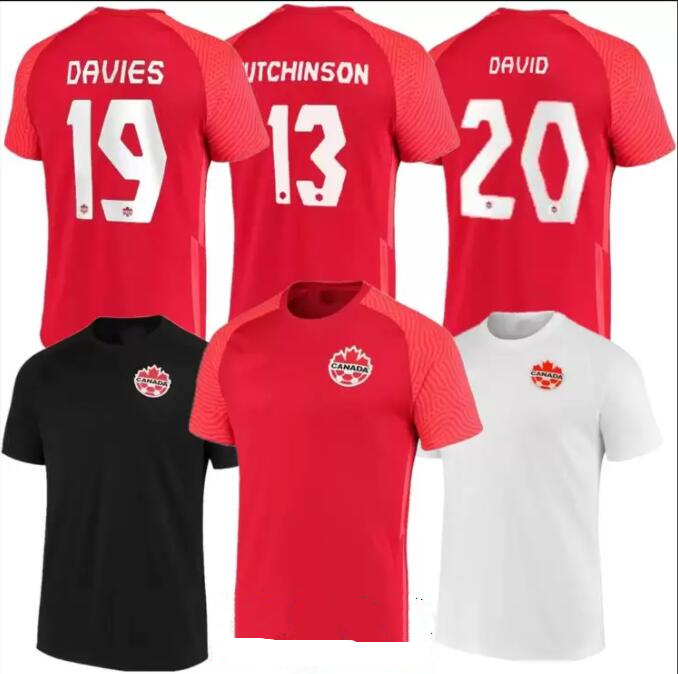 The Lates 21/22 Canada Soccer Jerseys national team Home Away Kits 2021 2022 DAVIES DAVID LARIN CAVALLINI LARYEA MILLAR HOILETT Men jersey football shirts Thai -2XL
The Lates 21/22 Canada Soccer Jerseys national team Home Away Kits 2021 2022 DAVIES DAVID LARIN CAVALLINI LARYEA MILLAR HOILETT Men jersey football shirts Thai -2XL