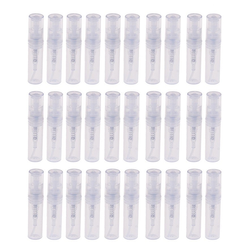 Mini Transparent 2 ML Spray Plastic Bottle Spray Perfume Empty Sample Bottle Suitable for Travel Party 90Pcs
Mini Transparent 2 ML Spray Plastic Bottle Spray Perfume Empty Sample Bottle Suitable for Travel Party 90Pcs