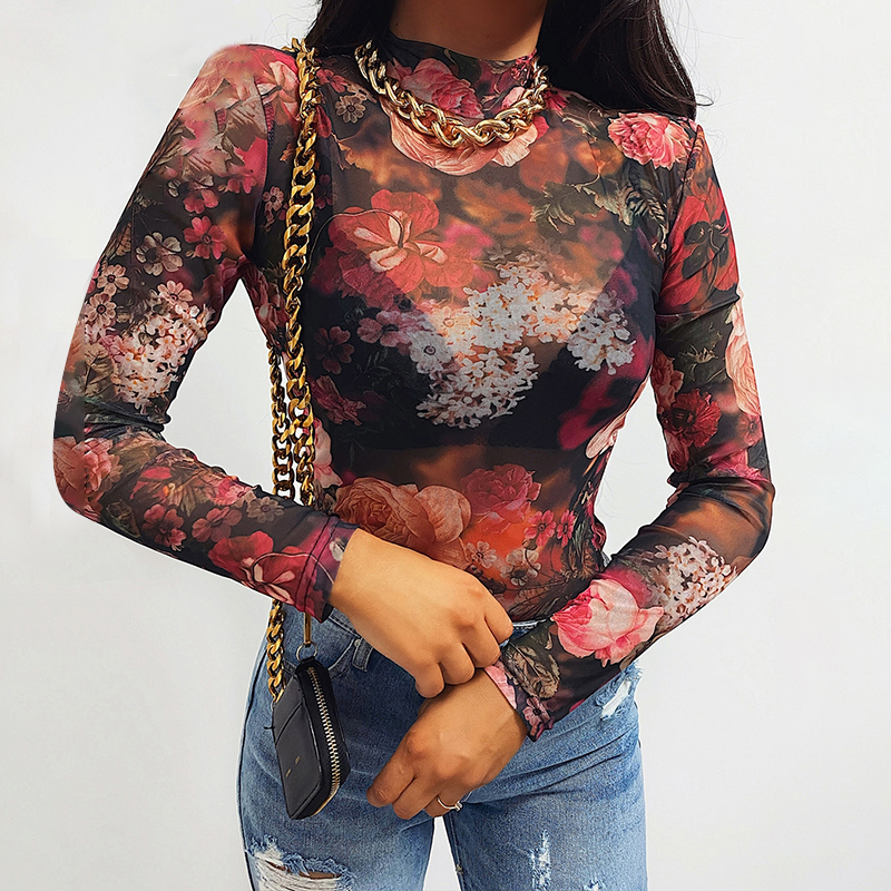 Sexy Mesh Floral T shirt Women Transparent Summer 2021 Casual Streetwear Club Tee Top Fitted Female Crop Top Vintage, White
Sexy Mesh Floral T shirt Women Transparent Summer 2021 Casual Streetwear Club Tee Top Fitted Female Crop Top Vintage, White