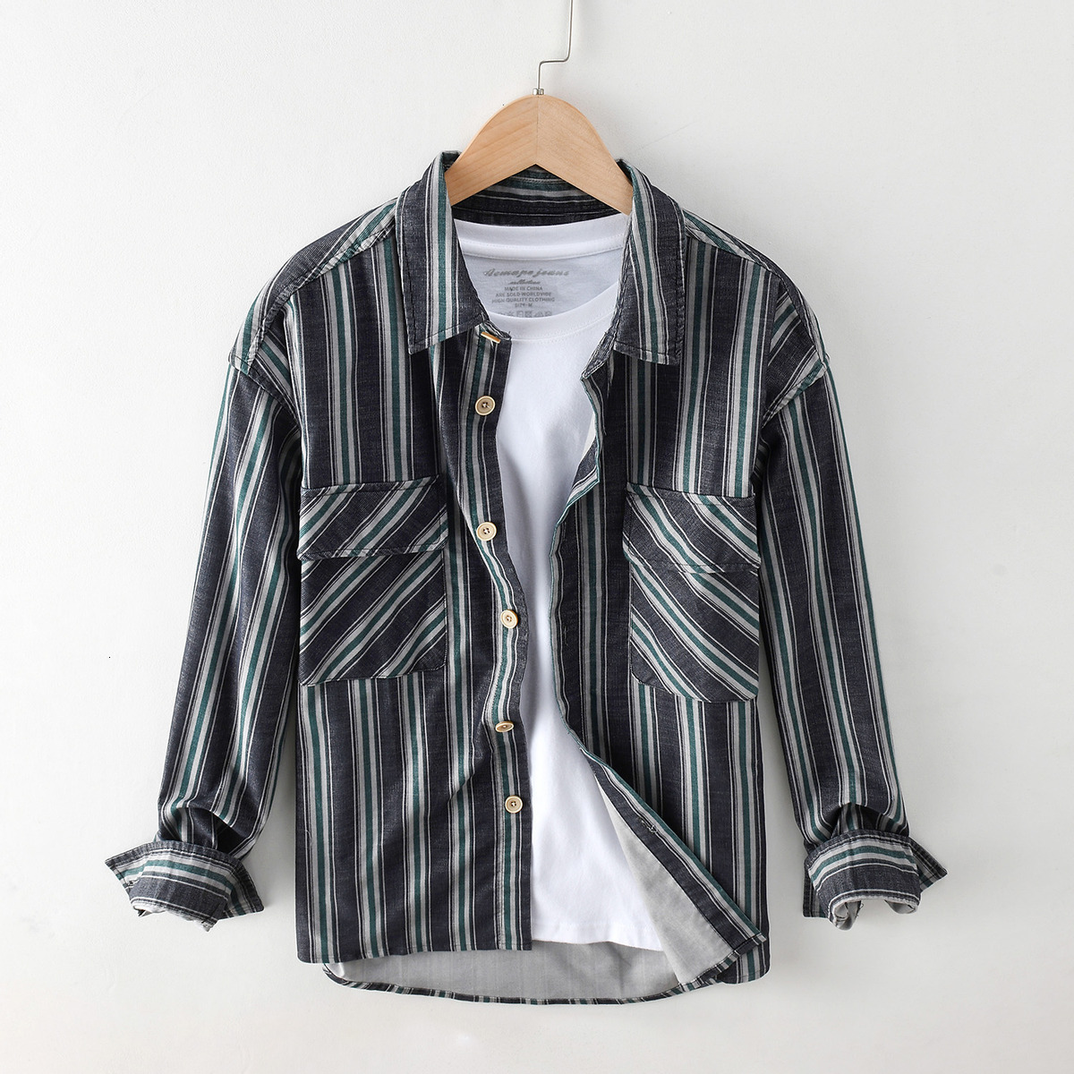 2021 Autumn New Hot Veet Men's Plus Size Casual Sleeve Long Striped Cotton Man's Shirt Quality Clothes 289w, Games
2021 Autumn New Hot Veet Men's Plus Size Casual Sleeve Long Striped Cotton Man's Shirt Quality Clothes 289w, Games