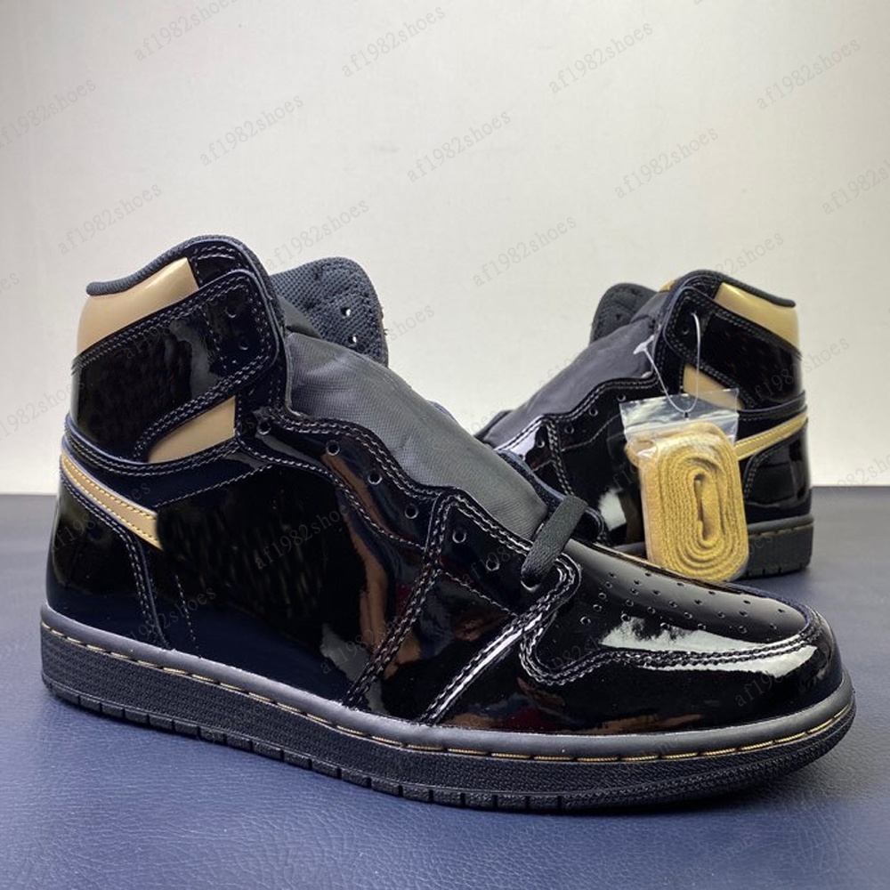 Black Gold High Jumpman 1 1s Sneakers Shoes Patent Leather Designer Basketball Shoe Trainers, Sky blue
Black Gold High Jumpman 1 1s Sneakers Shoes Patent Leather Designer Basketball Shoe Trainers, Sky blue