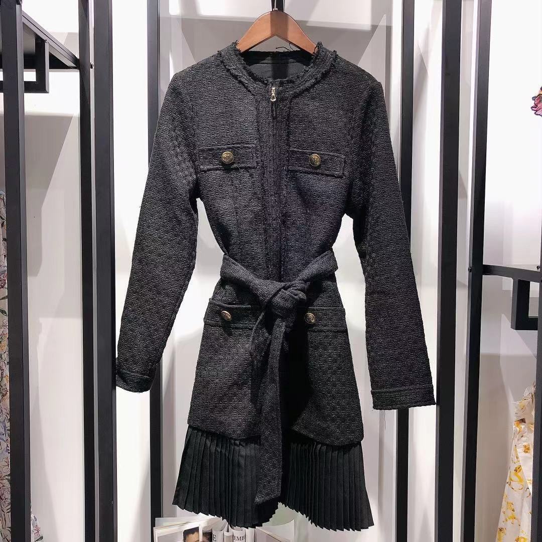 Casual Dresses Mini long sleeve dress with zipper, female round collar, autumn and winter, NZEI, 1# shoe box
Casual Dresses Mini long sleeve dress with zipper, female round collar, autumn and winter, NZEI, 1# shoe box