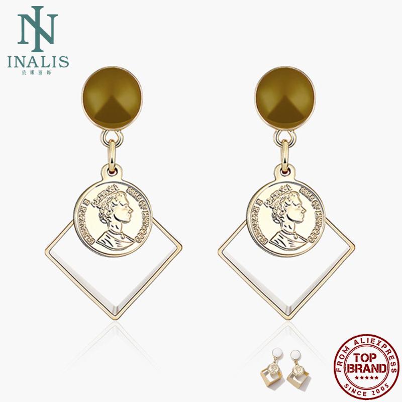 Dangle & Chandelier INALIS Copper Earrings For Women Round Queen Sculpture Drop Earring Fit Party Prom Fashion Jewelry Gift Send Girlfriend
Dangle & Chandelier INALIS Copper Earrings For Women Round Queen Sculpture Drop Earring Fit Party Prom Fashion Jewelry Gift Send Girlfriend