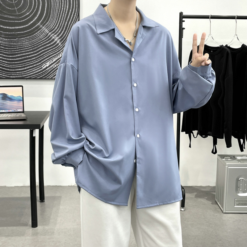 men's casual shirts men's shirts, various fashion colours for men, male formal shirt with long sleeves, korean style and autumn du, White;black
men's casual shirts men's shirts, various fashion colours for men, male formal shirt with long sleeves, korean style and autumn du, White;black