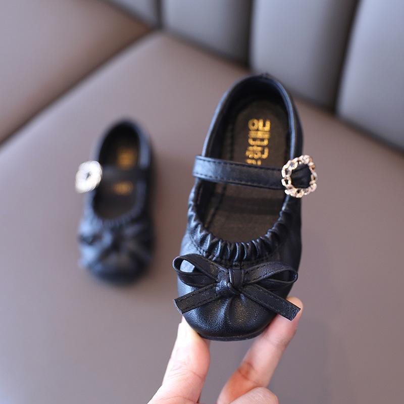 Little Girls Leather Shoes New Bowknot Toddler Kids Girls Princess Soft Single Shoes Fashion Anti-Slip Children Flats E673, Black
Little Girls Leather Shoes New Bowknot Toddler Kids Girls Princess Soft Single Shoes Fashion Anti-Slip Children Flats E673, Black