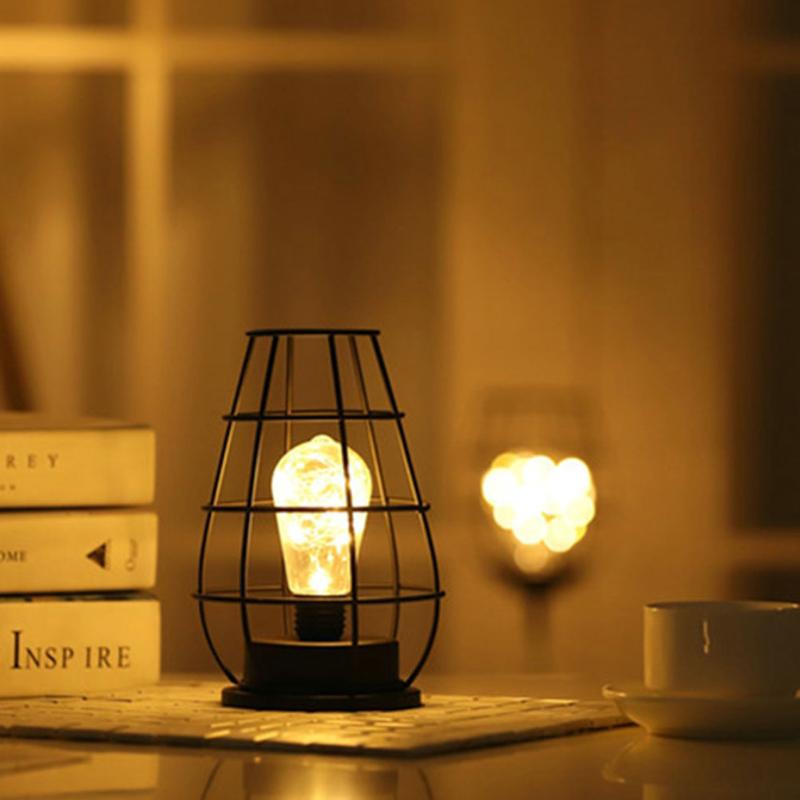 Interior&External Lights Vintage Iron Art Lamp Flask Shape Bedroom Night Light Decoration Without Battery
Interior&External Lights Vintage Iron Art Lamp Flask Shape Bedroom Night Light Decoration Without Battery