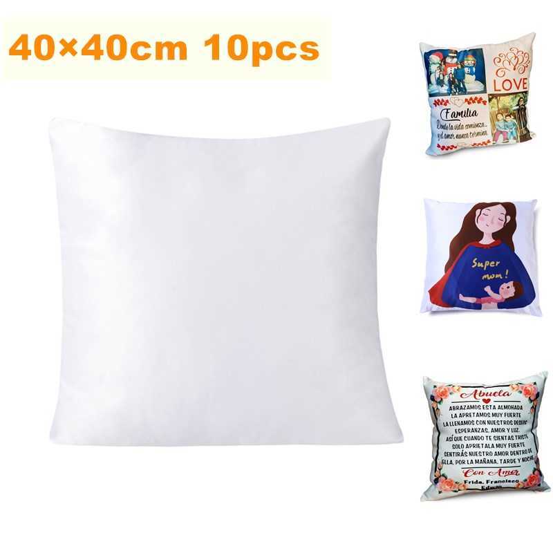 4040 Bulk White Plain Sublimation Blanks Pillow Case Cushion Cover Fashion Pillowcase for Heat Transfer Press as DIY Gift 10pcs 210626, Black
4040 Bulk White Plain Sublimation Blanks Pillow Case Cushion Cover Fashion Pillowcase for Heat Transfer Press as DIY Gift 10pcs 210626, Black