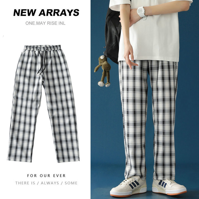 2021 New Cotton Thin Plaid Men' Fashion Retro Casual Wide-leg Pants Men Streetwear Korean Loose Hip-hop Straight Trousers Mens Zuwn, Haig
2021 New Cotton Thin Plaid Men' Fashion Retro Casual Wide-leg Pants Men Streetwear Korean Loose Hip-hop Straight Trousers Mens Zuwn, Haig