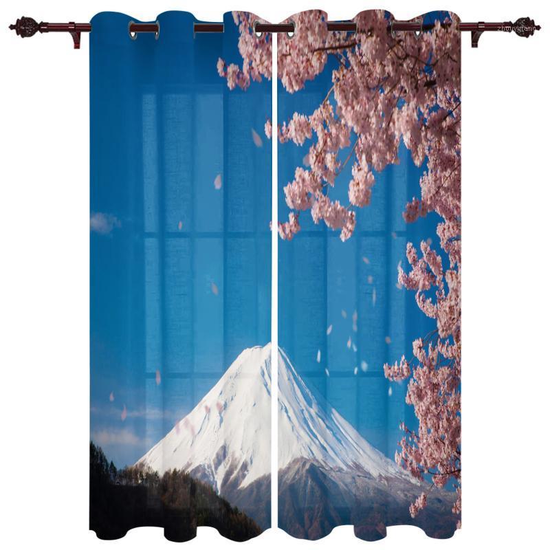 Nice Translucent Curtains With Mount Fuji Cherry Blossom Pattern For Living Room Kitchen Bedroom Decoration Windows Curtain & Drapes
Nice Translucent Curtains With Mount Fuji Cherry Blossom Pattern For Living Room Kitchen Bedroom Decoration Windows Curtain & Drapes