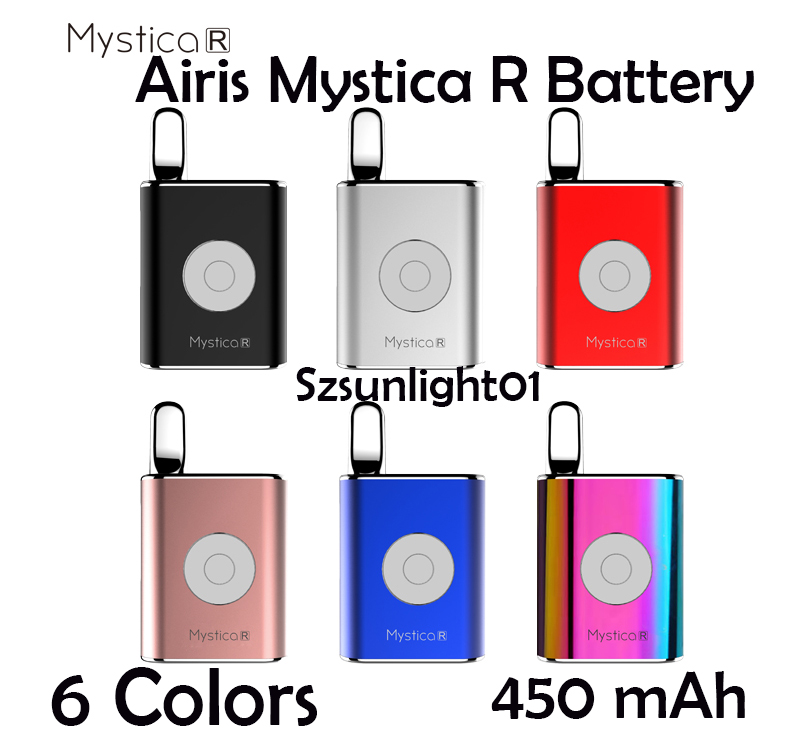100% Original Airis Mystica R Preheat VV 510 thread battery Vape battery For Thick Oil Cartridge Tank 100% Genuine AirisTech
100% Original Airis Mystica R Preheat VV 510 thread battery Vape battery For Thick Oil Cartridge Tank 100% Genuine AirisTech
