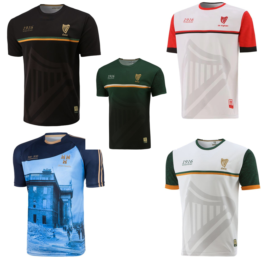 New 1916 Commemoration Jersey GAA 2 Stripe Home Jersey Ireland shirt Cricket Baseball softball shirts jerseys 4xl 5xl, White
New 1916 Commemoration Jersey GAA 2 Stripe Home Jersey Ireland shirt Cricket Baseball softball shirts jerseys 4xl 5xl, White