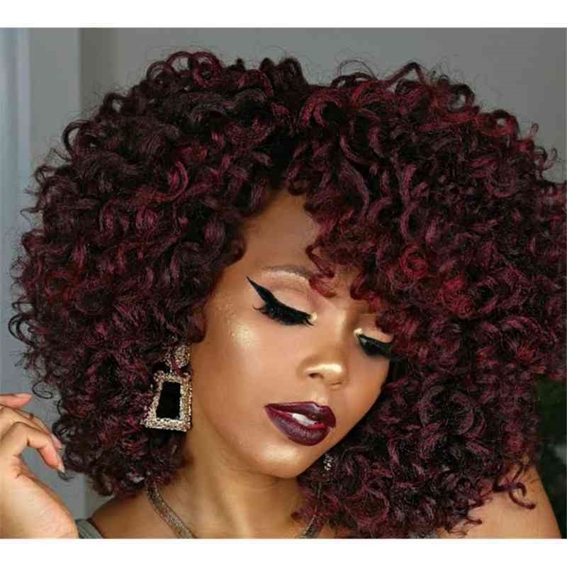 female fluffy black Dongguan small short curly hair chemical fiber wig cover, Picture color
female fluffy black Dongguan small short curly hair chemical fiber wig cover, Picture color