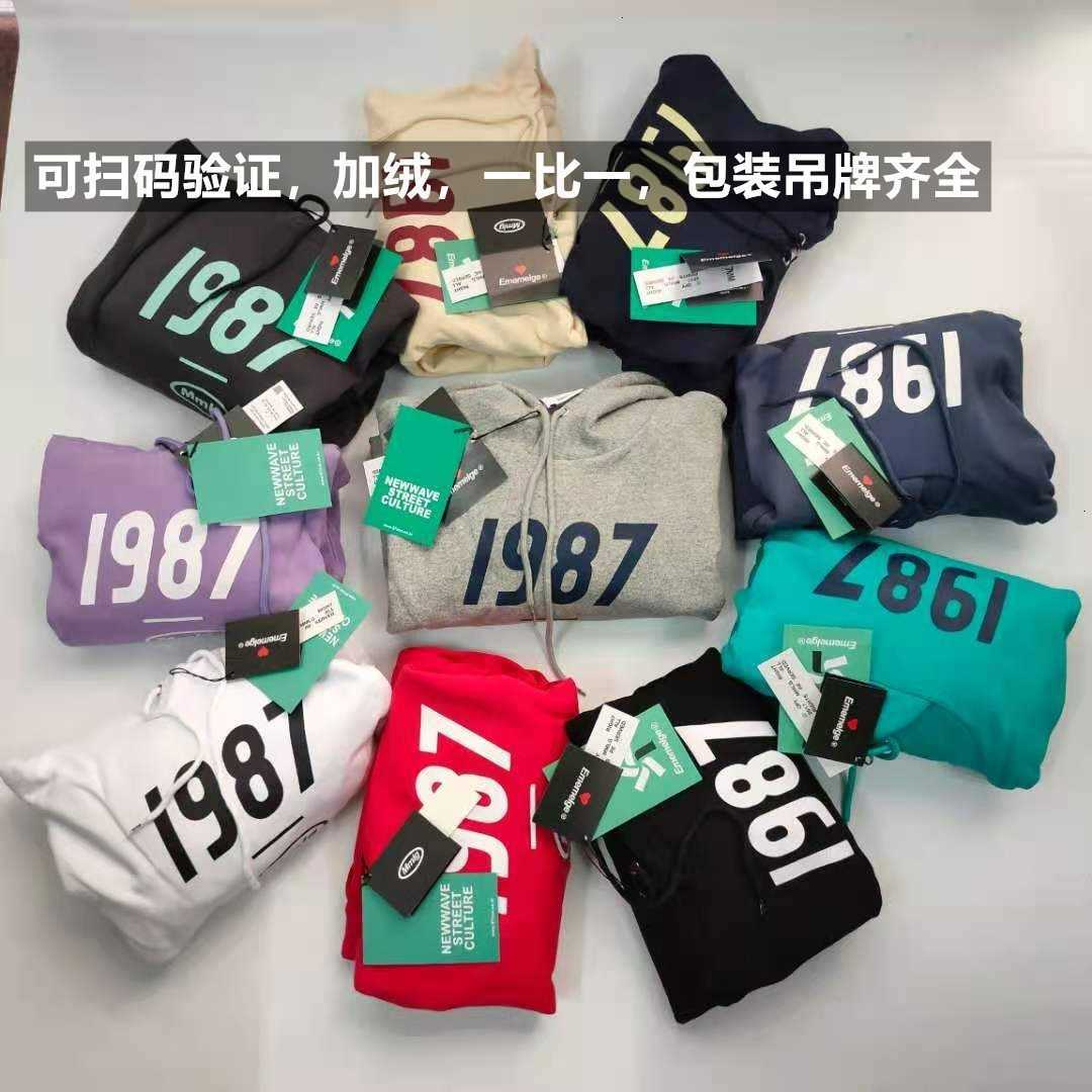 87mm Sweater Chaopai Mmlg Long Sleeve Korean Version 1987 Hooded Original Veet 1987, Navy
87mm Sweater Chaopai Mmlg Long Sleeve Korean Version 1987 Hooded Original Veet 1987, Navy