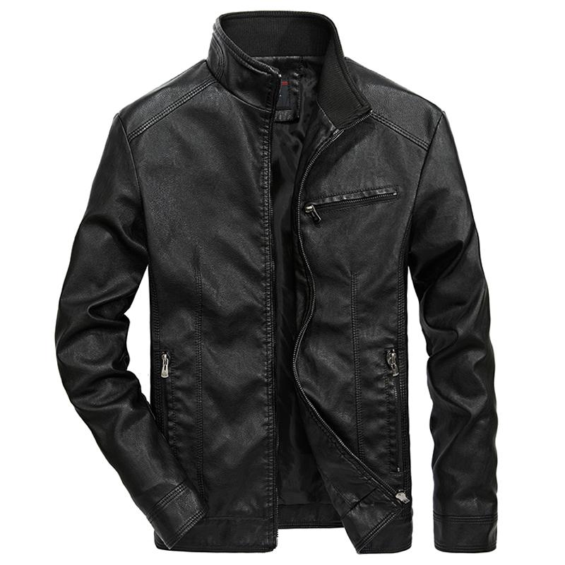 Men's leather jacket And Coats Business Slim Fit Casual Designer Streetwear Clothing Plus Size Spring, Black
Men's leather jacket And Coats Business Slim Fit Casual Designer Streetwear Clothing Plus Size Spring, Black