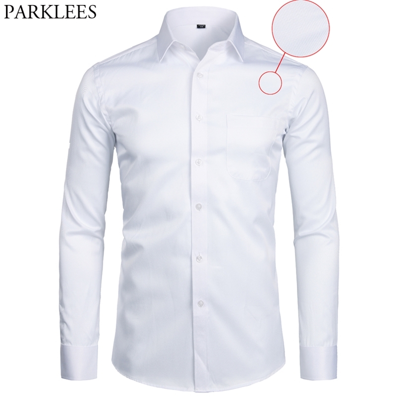 White Business Dress Shirt Men Fashion Slim Fit Long Sleeve Soild Casual Shirts Mens Working Office Wear Shirt With Pocket S-8XL 210708, Pink striped
White Business Dress Shirt Men Fashion Slim Fit Long Sleeve Soild Casual Shirts Mens Working Office Wear Shirt With Pocket S-8XL 210708, Pink striped
