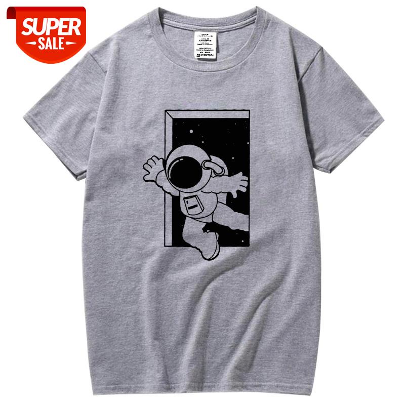 XINYI Men's T-shirt 100% cotton high quality fashion casual Funny astronaut printed men T shirt casual knitted mens t-shirt tops #3F4W, White;black
XINYI Men's T-shirt 100% cotton high quality fashion casual Funny astronaut printed men T shirt casual knitted mens t-shirt tops #3F4W, White;black