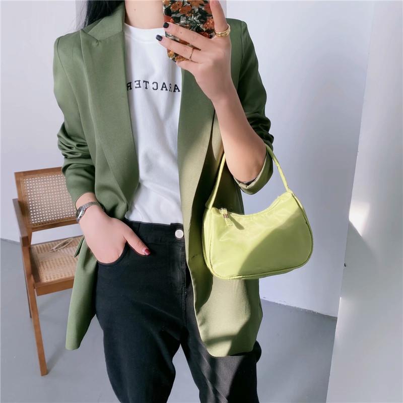 Hot Selling Autumn Women Slim Solid Color Long Sleeve Suit Fashion Elegant Suit Office Lady Blazer Coat Nice Pretty Tops