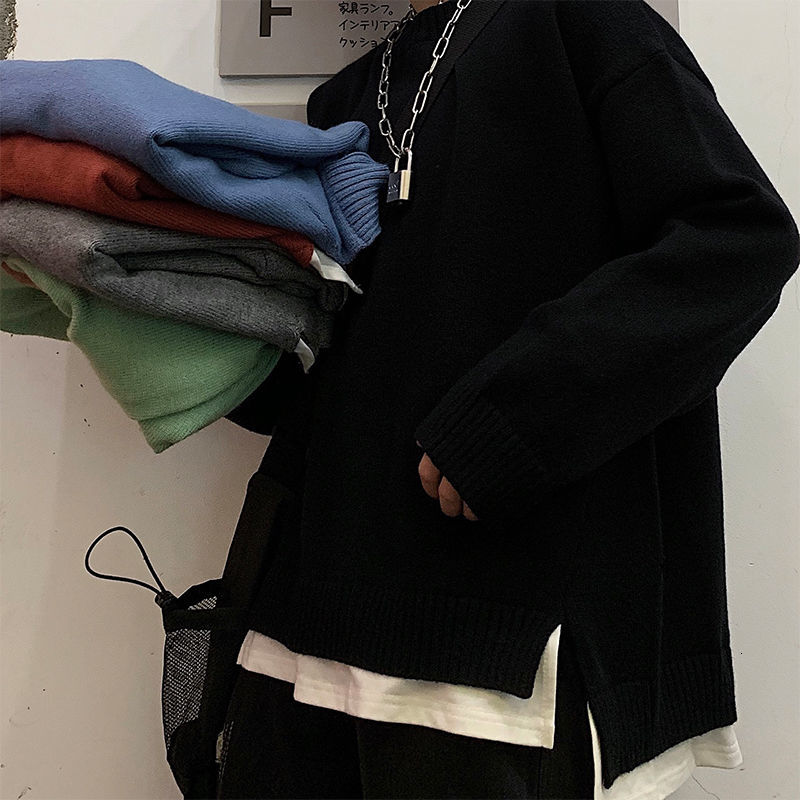2021 New Korean Sweater Men's Warm Fashion Solid Color Casual O-neck Knitted Pullover Men Wild Loose Knitting Sweaters Mens Clothes M- Mtt, Mint green
2021 New Korean Sweater Men's Warm Fashion Solid Color Casual O-neck Knitted Pullover Men Wild Loose Knitting Sweaters Mens Clothes M- Mtt, Mint green