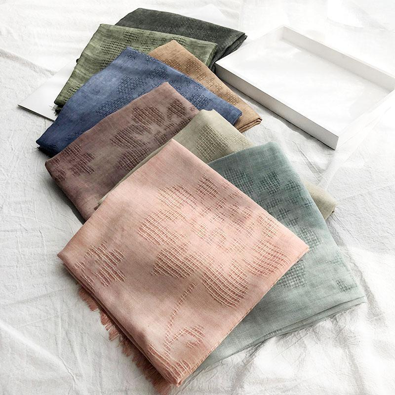 Scarves Tie Dye Solid Color Hollow Out Cotton Linen Women Men Autumn Winter Soft Warm Neck Scarf Shawl Wraps Bufanda, Blue;gray
Scarves Tie Dye Solid Color Hollow Out Cotton Linen Women Men Autumn Winter Soft Warm Neck Scarf Shawl Wraps Bufanda, Blue;gray