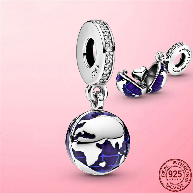 Hot Sale New 925 Sterling Silver Our Blue Planet Dangle Charm Pendant fit Original Pandora Bracelet Sterling Silver Jewelry Gift10, Bronze;silver
Hot Sale New 925 Sterling Silver Our Blue Planet Dangle Charm Pendant fit Original Pandora Bracelet Sterling Silver Jewelry Gift10, Bronze;silver