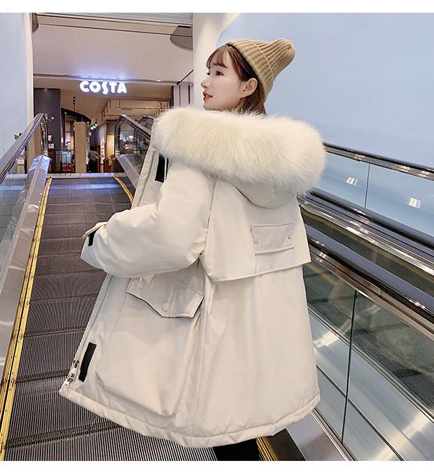 Women's Down & Parkas Winter Jacket 2021 Korean Loose Cotton Clothing Female Oversize Coat Large Size Quilted Women Warm