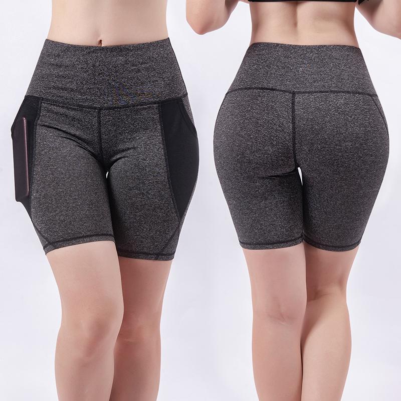 Women High Waist Sport Shorts Workout Running Fitness Booty Short Female Biker Short Gym Clothing Yoga Leggings With Side Pocket, Black
Women High Waist Sport Shorts Workout Running Fitness Booty Short Female Biker Short Gym Clothing Yoga Leggings With Side Pocket, Black