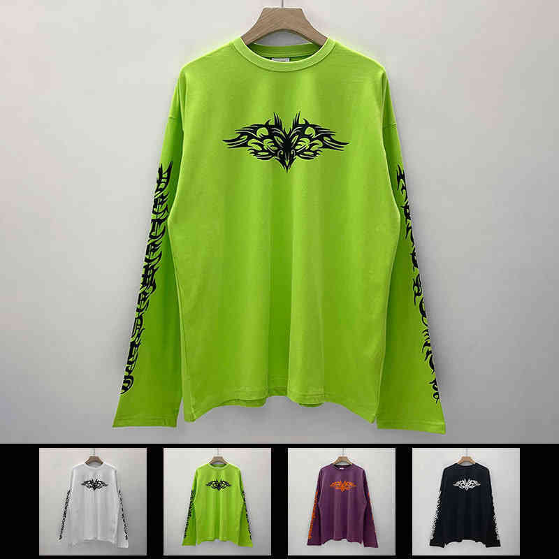 VTM vetements long sleeve T-shirt Witt MOE OS loose casual hip hop couple tee men' and women' fashion, White
VTM vetements long sleeve T-shirt Witt MOE OS loose casual hip hop couple tee men' and women' fashion, White
