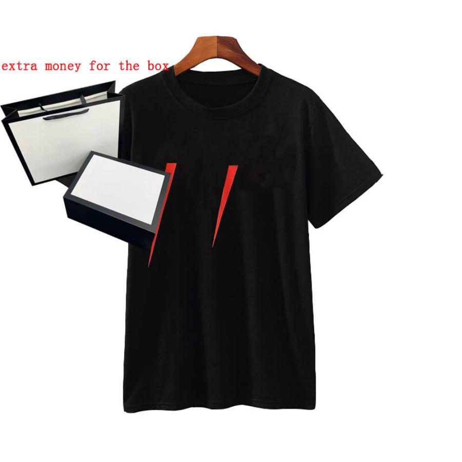 2022 Men's T-shirts Fashion Round Neck Breathable Women's Short Sleeve Trend Letter High Quality T-shirt S-2XL