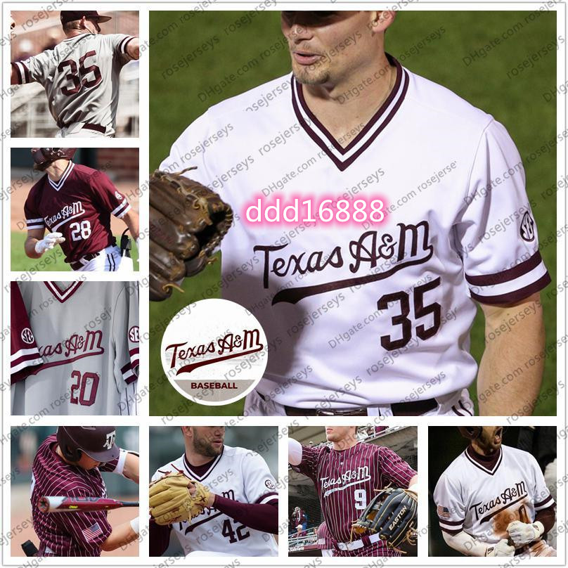 Custom 2021 Texas A&M Aggies Baseball #35 Asa Lacy 23 Christian Roa 9 Zach DeLoach 42 Jake Nelson Men Youth Kid Jersey 4XL, Gray pullover
Custom 2021 Texas A&M Aggies Baseball #35 Asa Lacy 23 Christian Roa 9 Zach DeLoach 42 Jake Nelson Men Youth Kid Jersey 4XL, Gray pullover