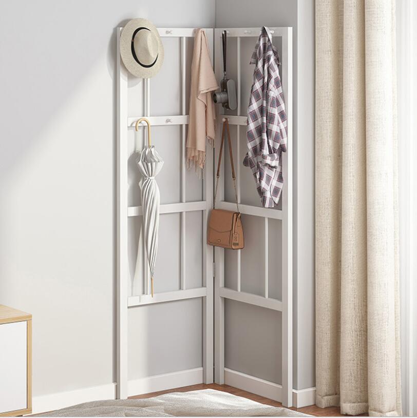 Coat hanger Bedroom Furniture landing solid wood corners hangings wall hanging trial household corner