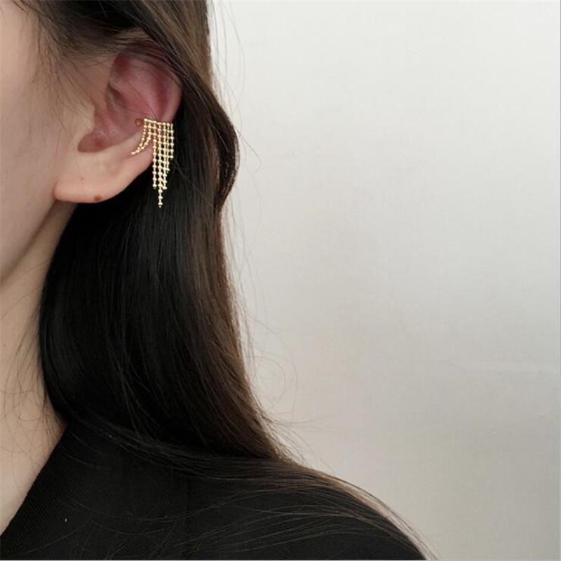 Hoop & Huggie YEYULIN 2021 Ethnic Long Chain Tassel Statement Non Pierced Clip Earrings For Women Banquet Jewelry
Hoop & Huggie YEYULIN 2021 Ethnic Long Chain Tassel Statement Non Pierced Clip Earrings For Women Banquet Jewelry