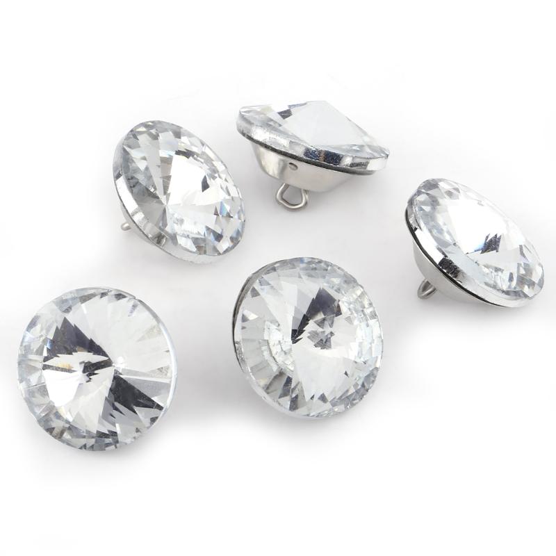Button 50PCS/LOT 20mm/25mm Rhinestone Crystal Buttons Sewing Sofa DIY Handmade Craft Decoration
Button 50PCS/LOT 20mm/25mm Rhinestone Crystal Buttons Sewing Sofa DIY Handmade Craft Decoration