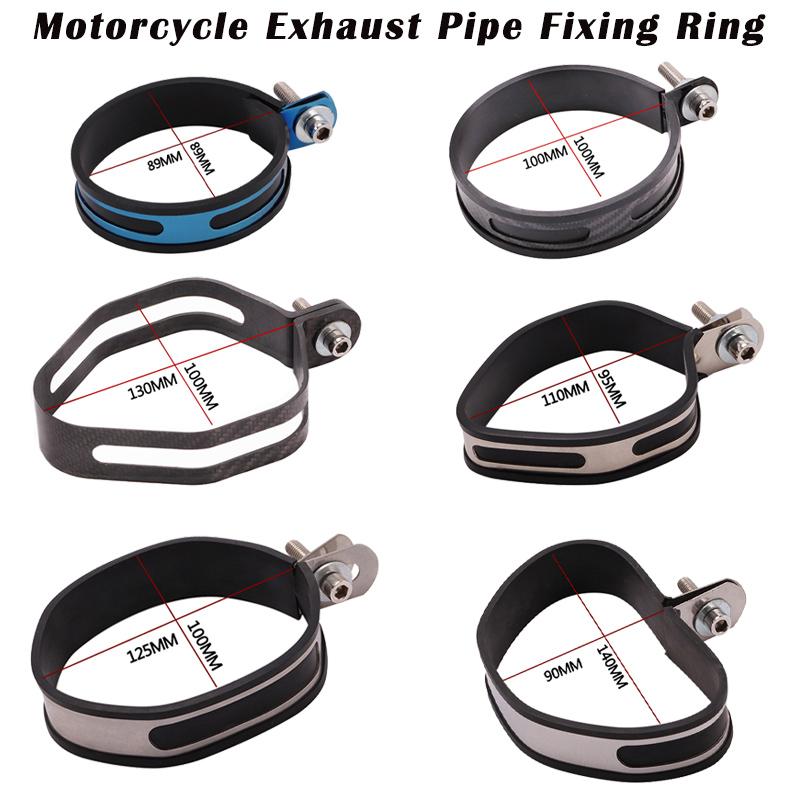 Motorcycle Exhaust System Universal 60.5mm 51mm Muffler Holder Clamp Fixed Ring Support Bracket Carbon Fiber Round Stainless
Motorcycle Exhaust System Universal 60.5mm 51mm Muffler Holder Clamp Fixed Ring Support Bracket Carbon Fiber Round Stainless