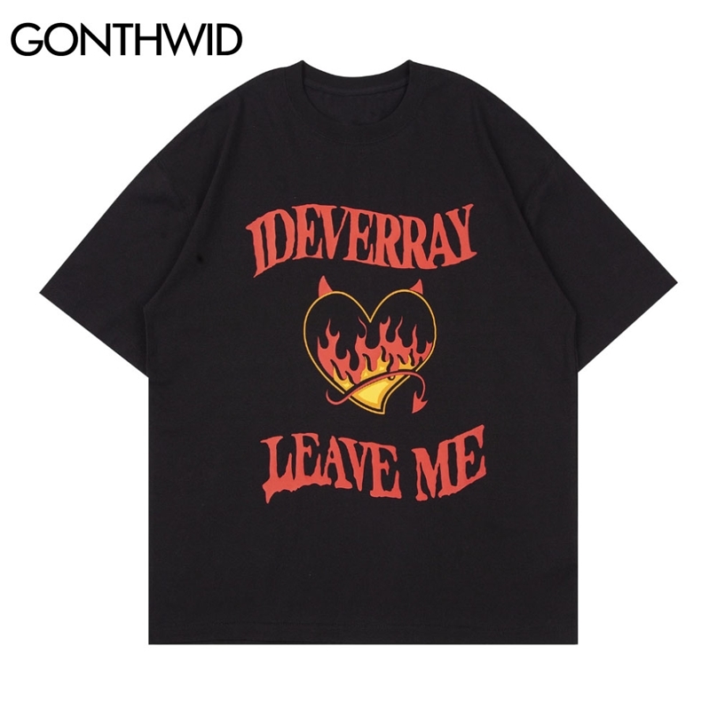 Tshirts Streetwear Leave Me Love Fire Flame Devil Heart Tees Shirts n Hip Hop Harajuku Casual Cotton T-Shirts Tops 210602, White
Tshirts Streetwear Leave Me Love Fire Flame Devil Heart Tees Shirts n Hip Hop Harajuku Casual Cotton T-Shirts Tops 210602, White