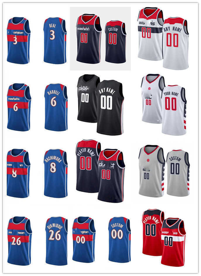 75th Custom Men Women Youth Washington's Wizards's 9 Deni Avdija 6 Kristaps Porzingis 22 Vernon Carey Jr. 21 Daniel Gafford Basketball Jerse, Black;red
75th Custom Men Women Youth Washington's Wizards's 9 Deni Avdija 6 Kristaps Porzingis 22 Vernon Carey Jr. 21 Daniel Gafford Basketball Jerse, Black;red