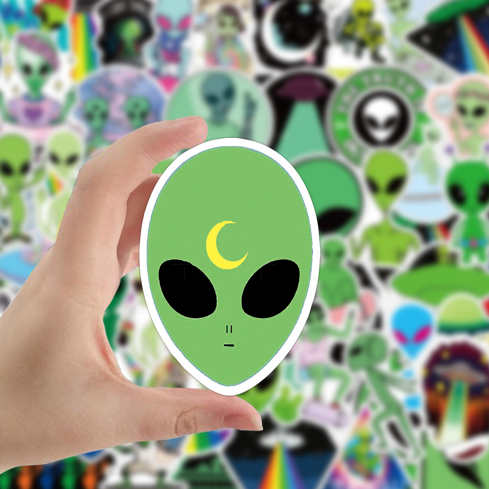 Car Stickers W4 50PCS Aliens UFO Cartoon Skateboard Fridge Phone Guitar Laptop Motorcycle Travel Luggage Classic Toy Decal
Car Stickers W4 50PCS Aliens UFO Cartoon Skateboard Fridge Phone Guitar Laptop Motorcycle Travel Luggage Classic Toy Decal