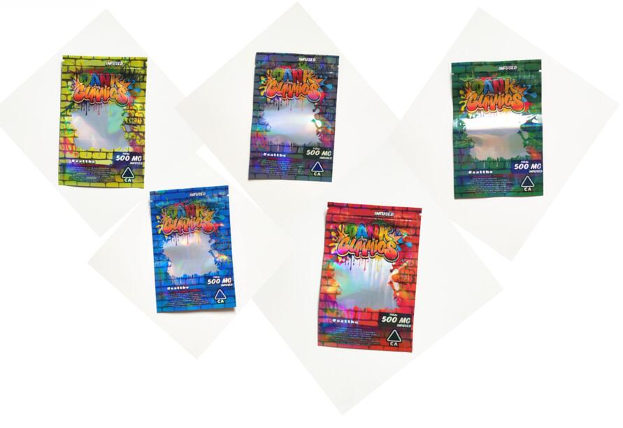 Hologram 500MG Edibles Dank Gummies bags Packaging Worms Edibles Bears Cubes Gummy bags Smell Proof Mylar Bag
Hologram 500MG Edibles Dank Gummies bags Packaging Worms Edibles Bears Cubes Gummy bags Smell Proof Mylar Bag