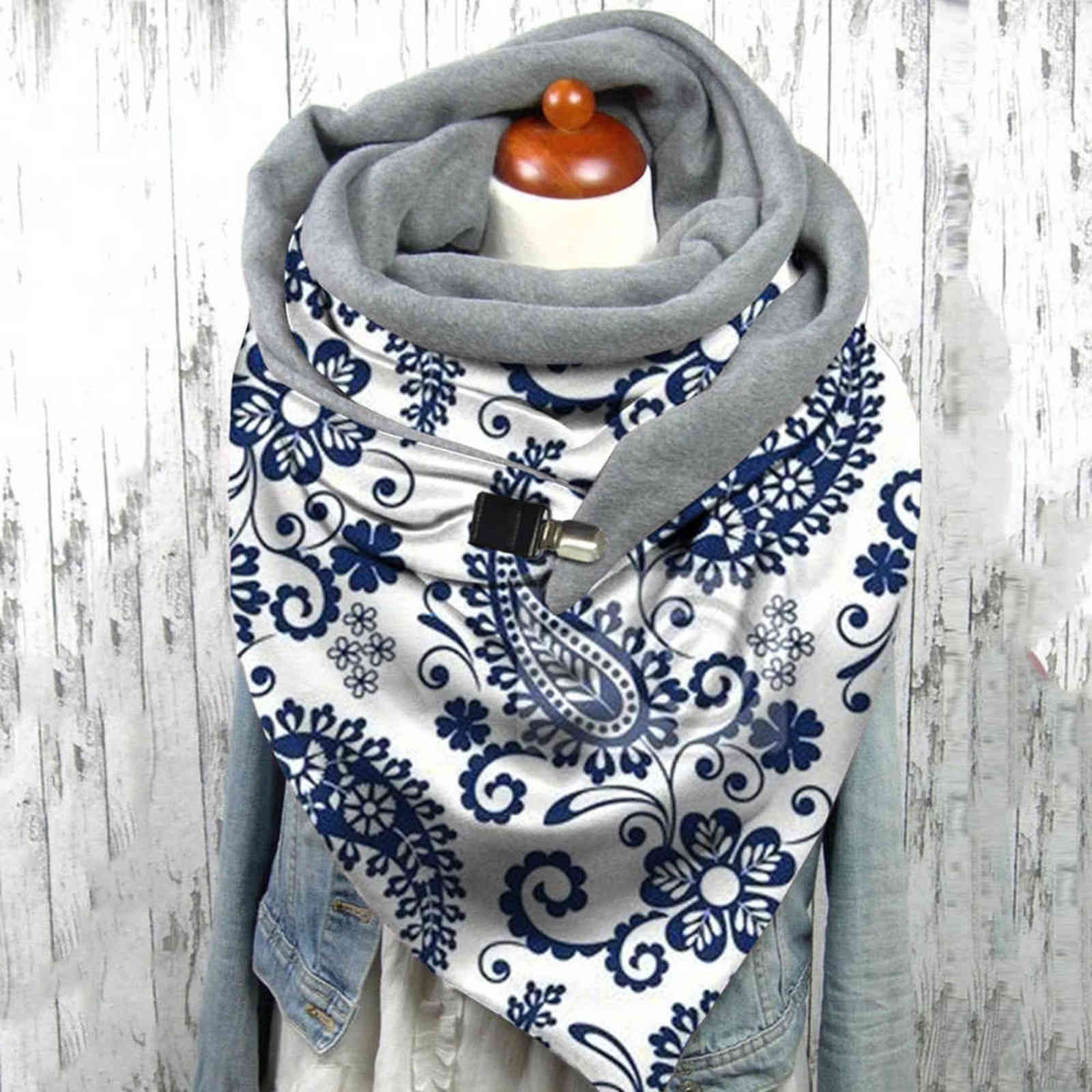 Fashion Cashew Printing Scarf Women Button Wrap Casual Warm Ladias Scarves Warm Winter Ladias Shawls Dropshipping Y1108
Fashion Cashew Printing Scarf Women Button Wrap Casual Warm Ladias Scarves Warm Winter Ladias Shawls Dropshipping Y1108